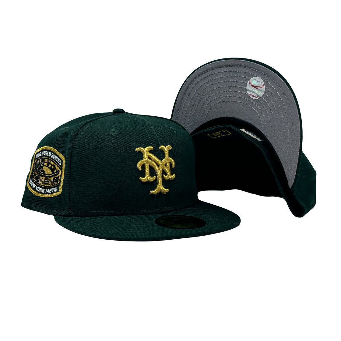 New York Mets 1969 World Series Green 59Fifty New Era Fitted Hat