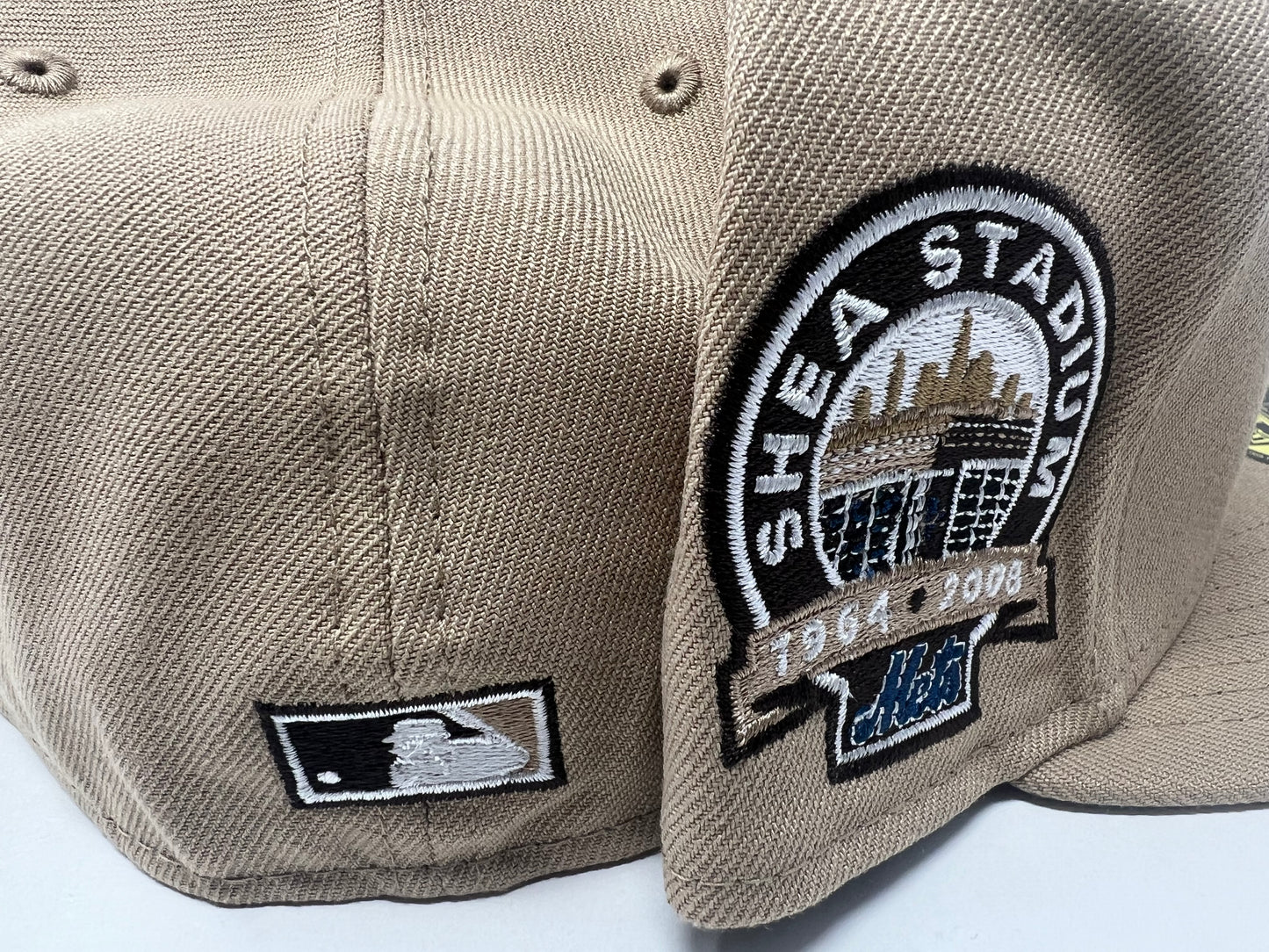 New York Mets Shea Stadium Beige 5950 New Era Fitted Hat