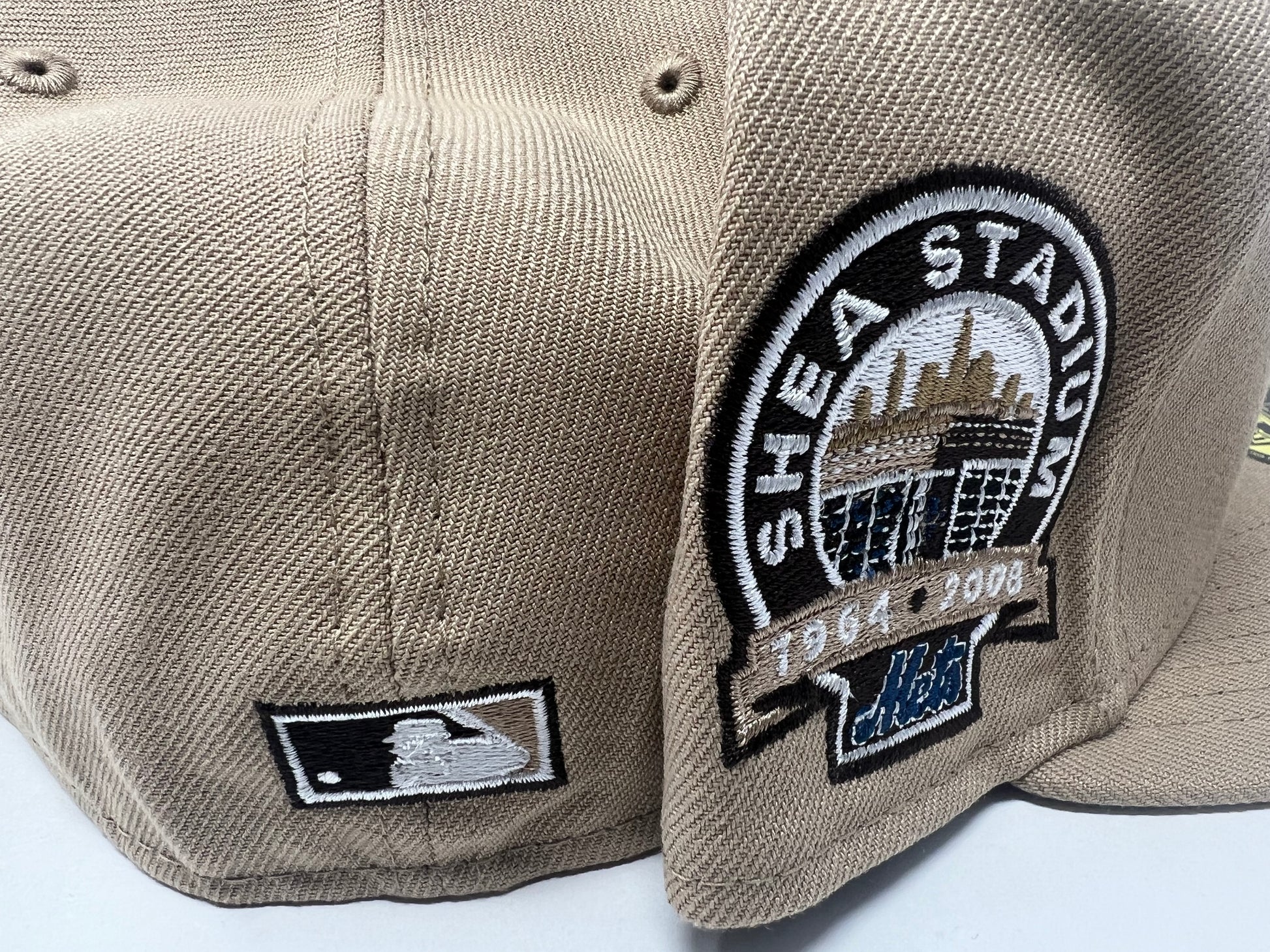 New York Mets Shea Stadium Beige 5950 New Era Fitted Hat
