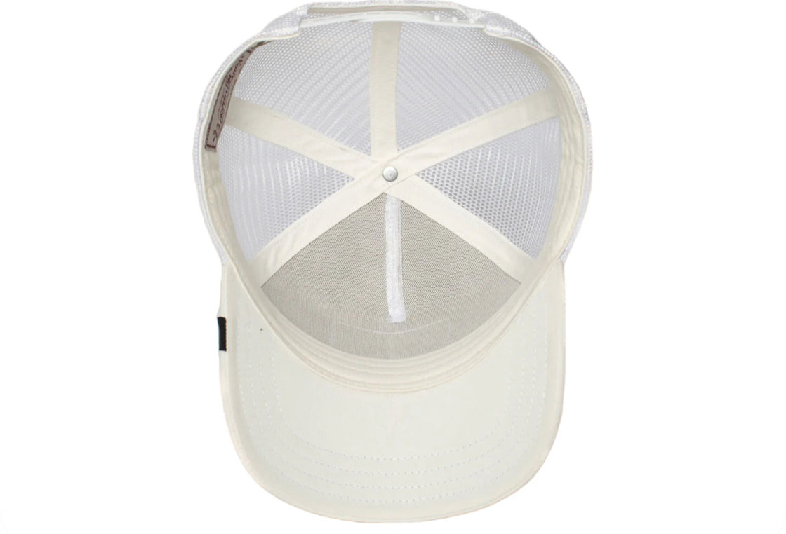 Goorin Bros The Panther All White Trucker Hat