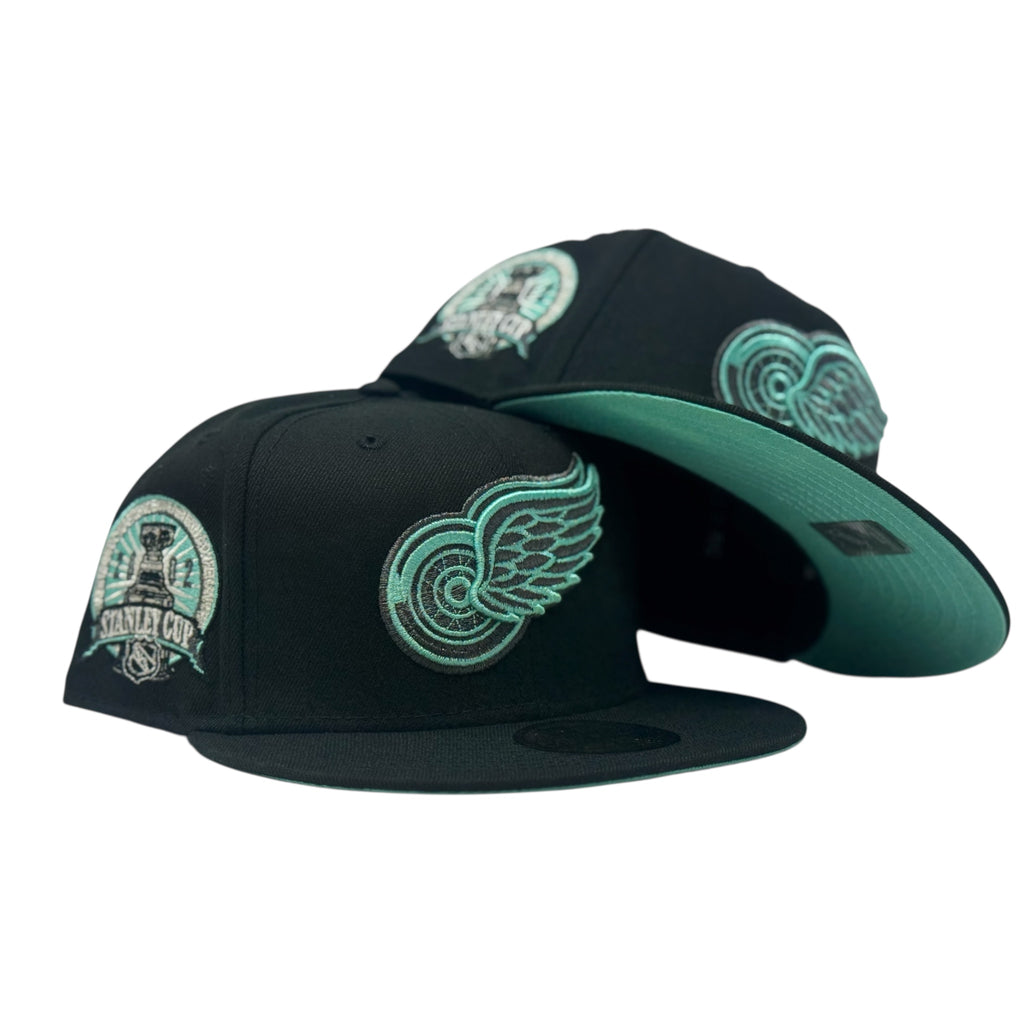 Detroit Redwings 2002 Stanley Cup Champion Fitted Hats