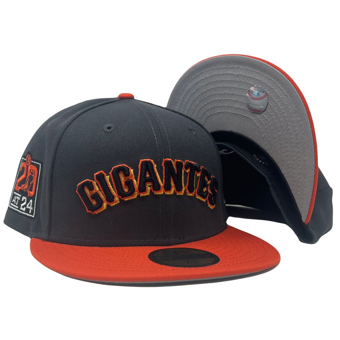 San Francisco Giants Gigantes 20th anniversary Pac Bell AT&T Park New Era Fitted Hat