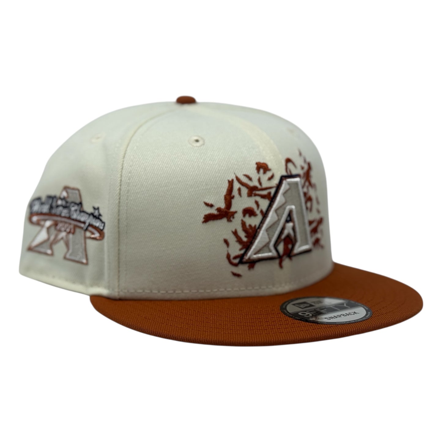 Arizona Diamondbacks "Halloween Pack" Snapback Hats-Off White Rust
