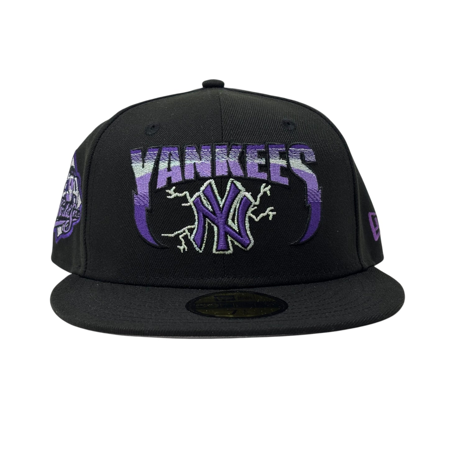 New York Yankees 1999 World Series "Metallica Pack" Logo Fitted-black Purple
