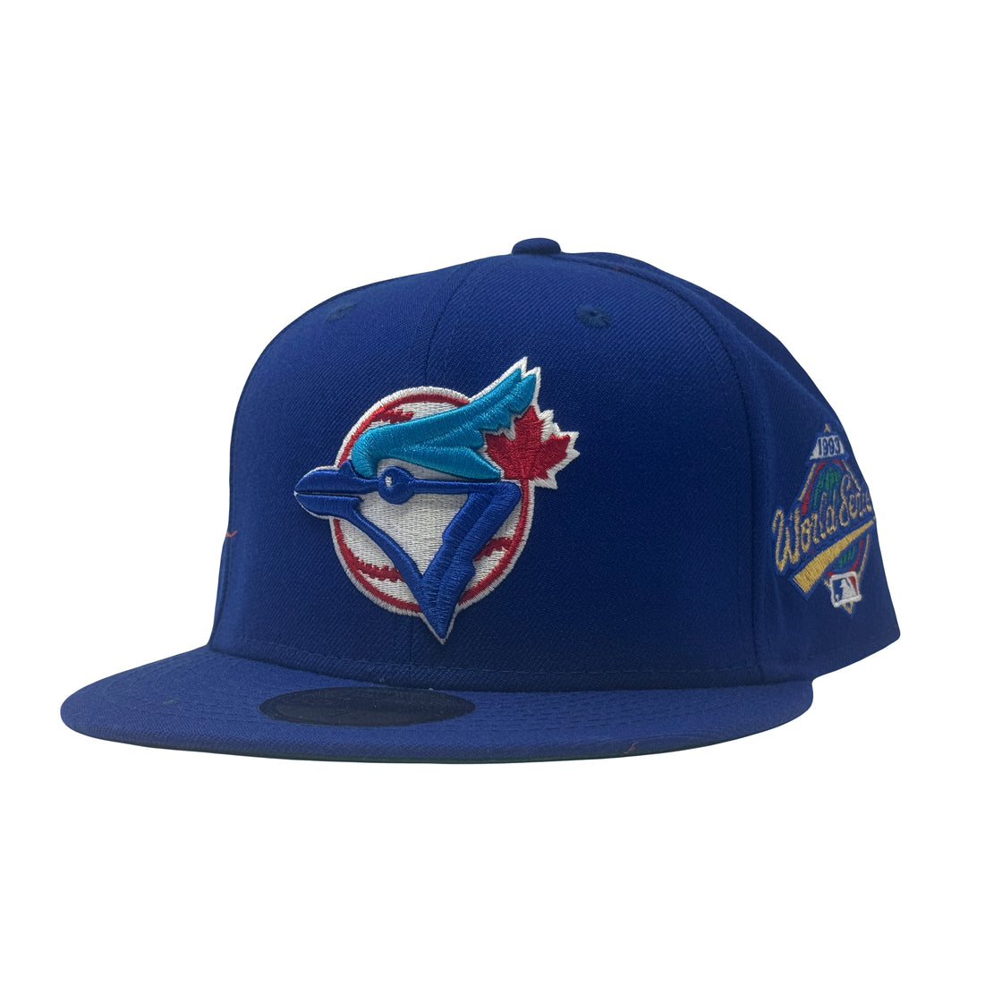 Toronto Blue Jays 1993 World Series Green Brim New Era Fitted Hat