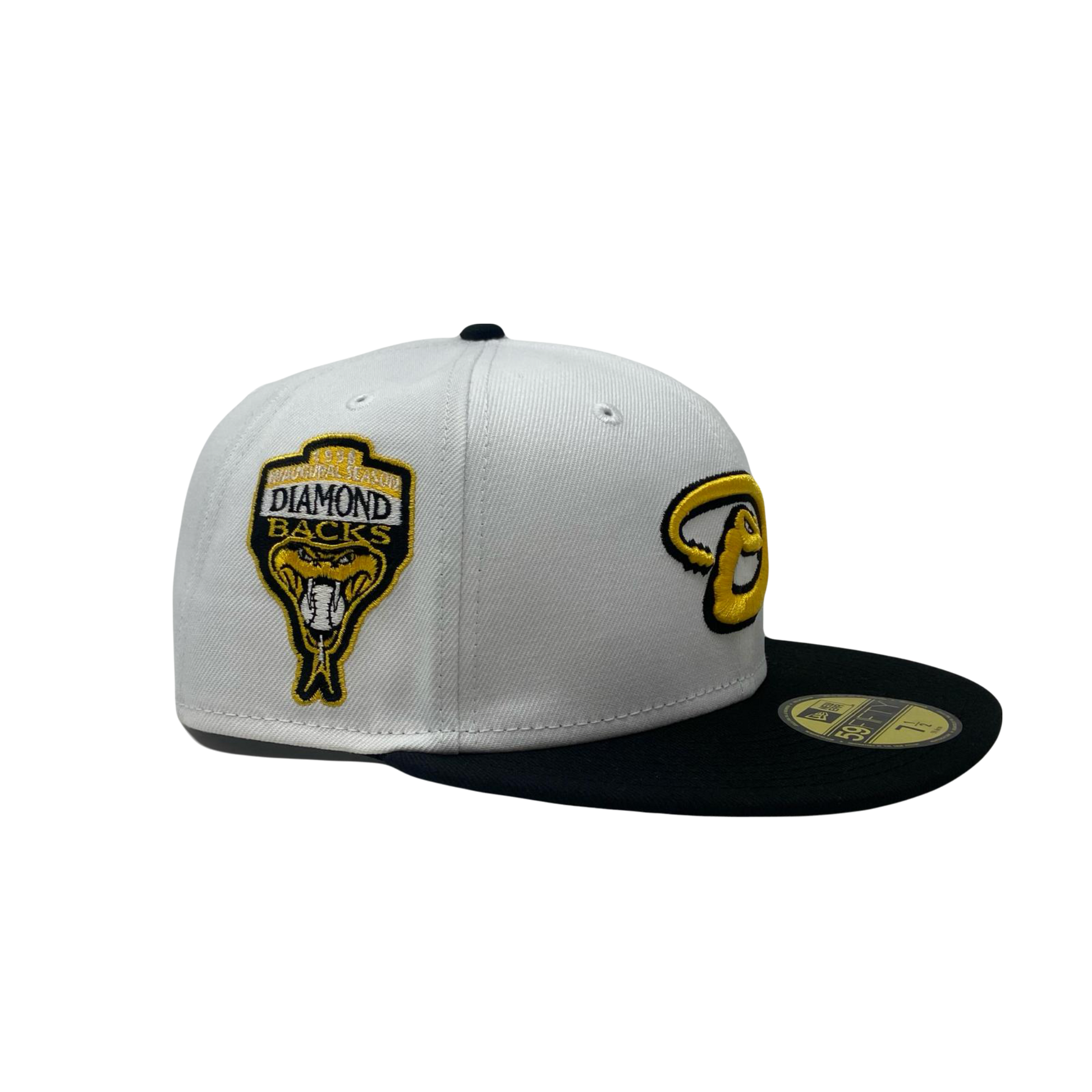Arizona Diamondbacks 1998 Inaugural Season Gray Brim New Era Fitted Hat