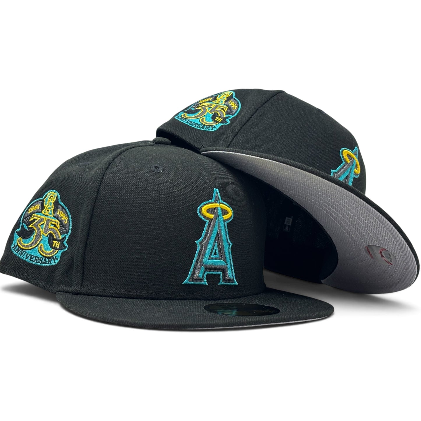 Los Angeles Angels 35th Anniversary Fitted Hats to Match Jordan Gamma 11
