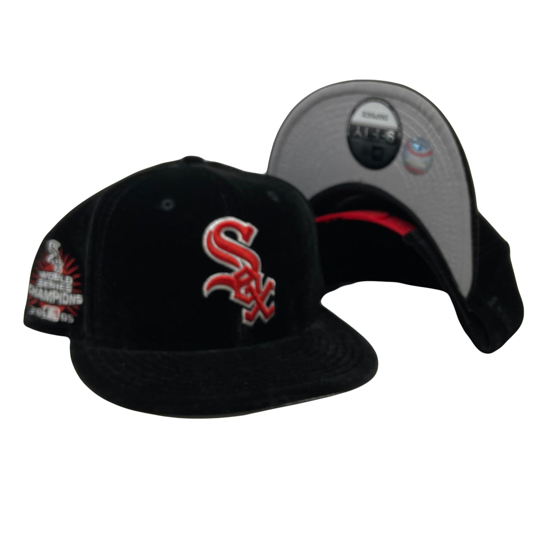 Chicago White Sox 2005 World Series Champion Velvet 9Fifty New Era Snapback Hat