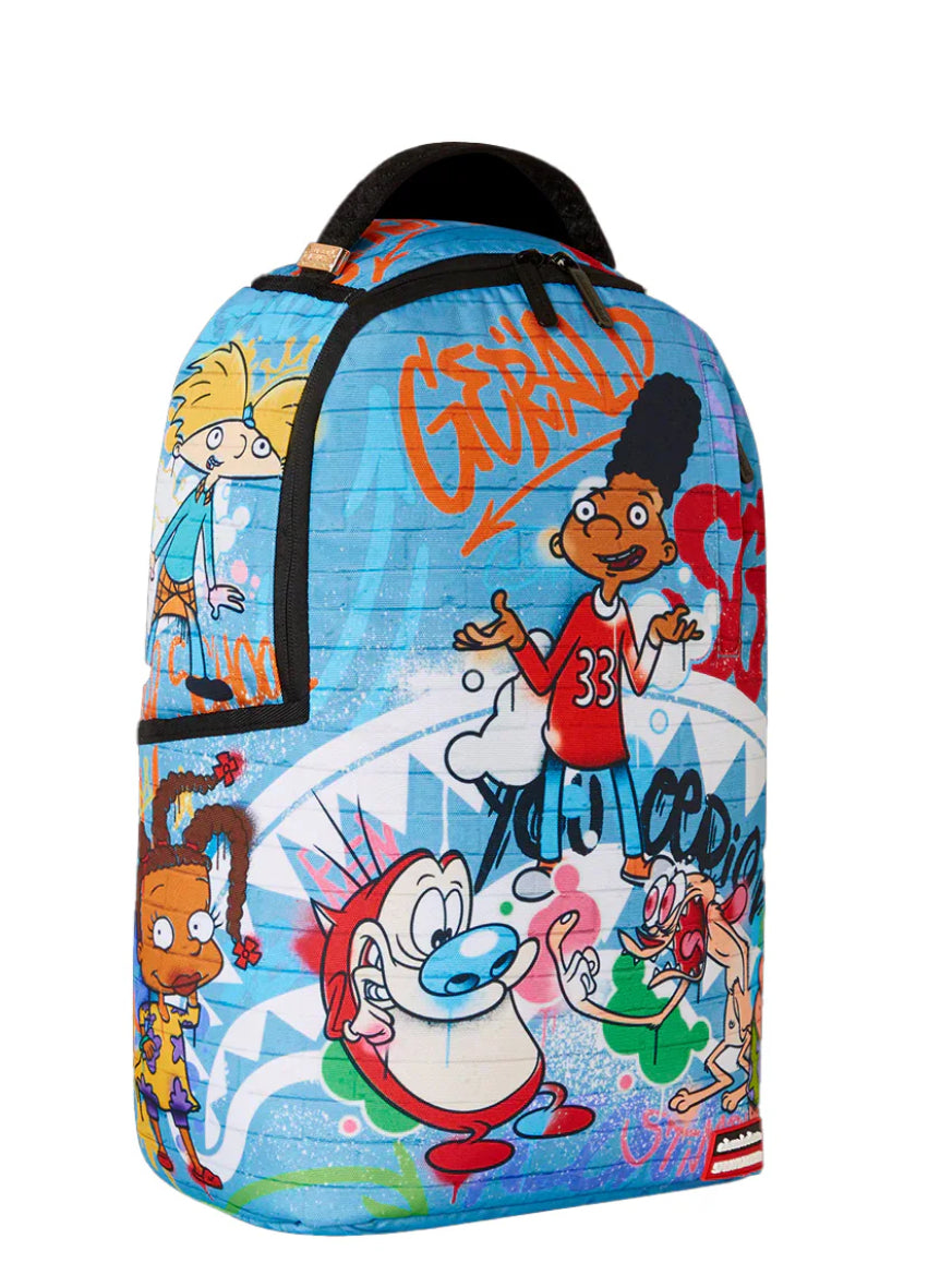 Sprayground Unisex DLXR 90S Street Art Backpack 910B5992NSZ Multicolor