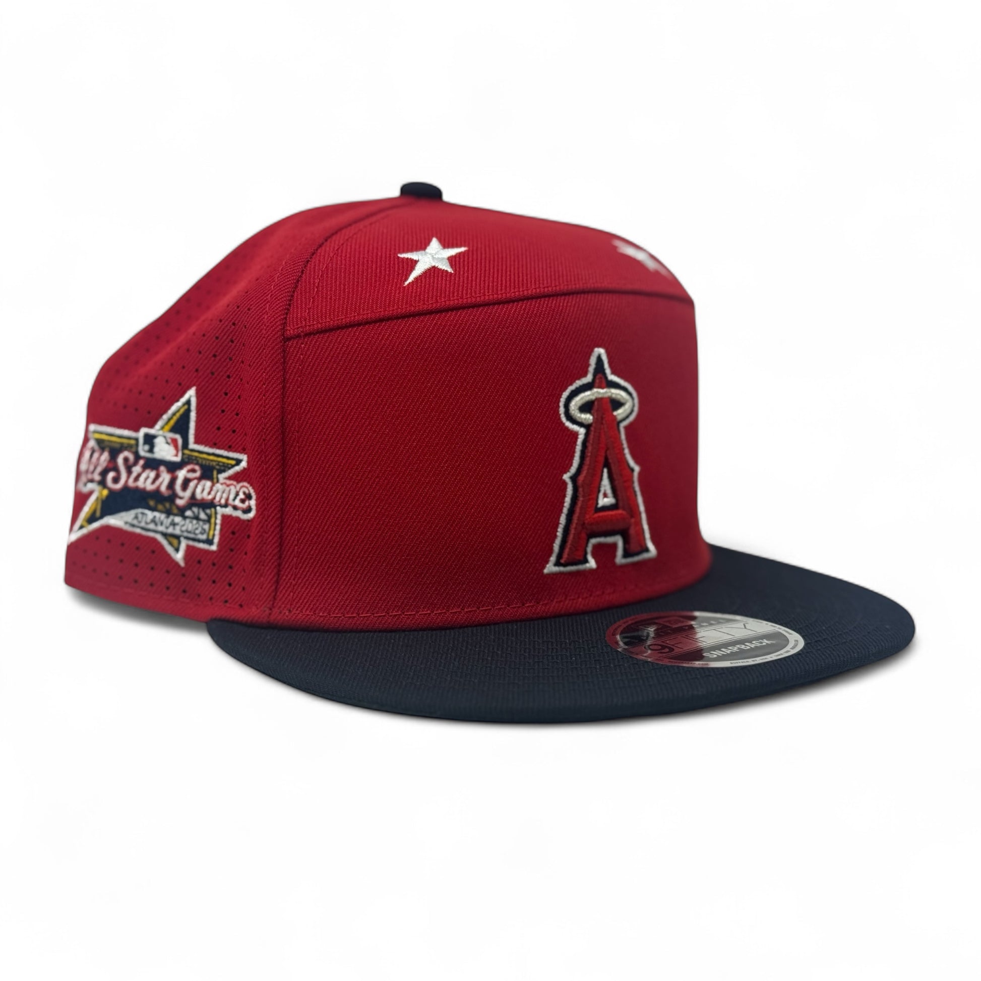 Los Angeles Angels 2025 All Star Game Split Panel on Field Snapback Hats