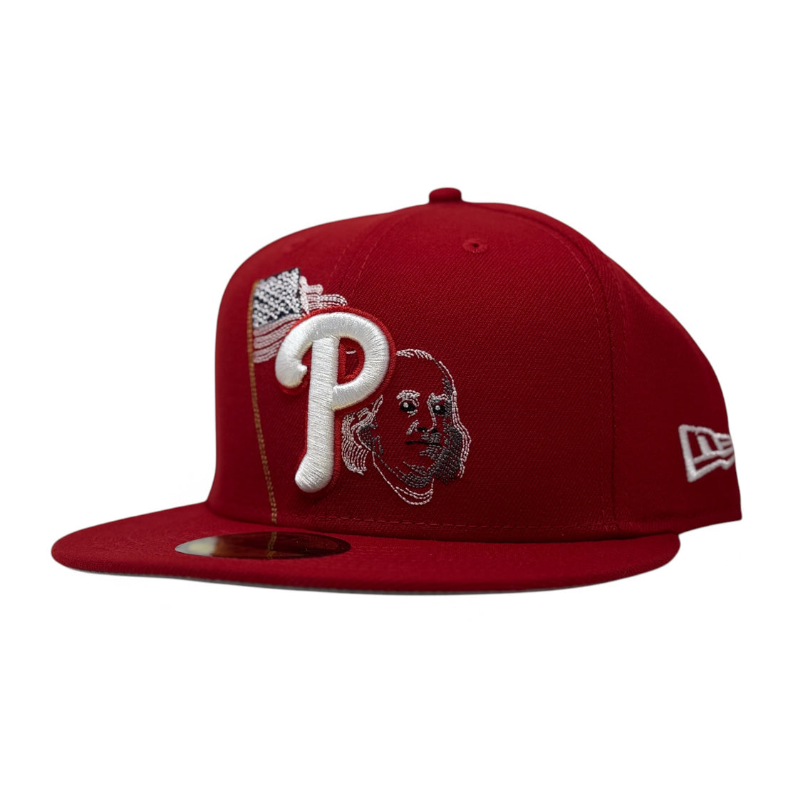 Philadelphia Phillies 1996 All Star Game State Stitch Fitted Hats