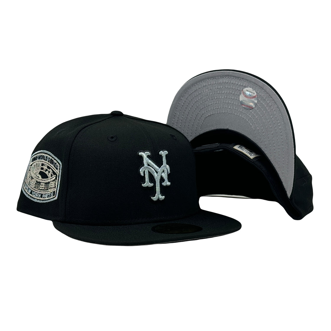 New York Mets 1969 World Series Champions Black 59Fifty New Era Fitted Hat