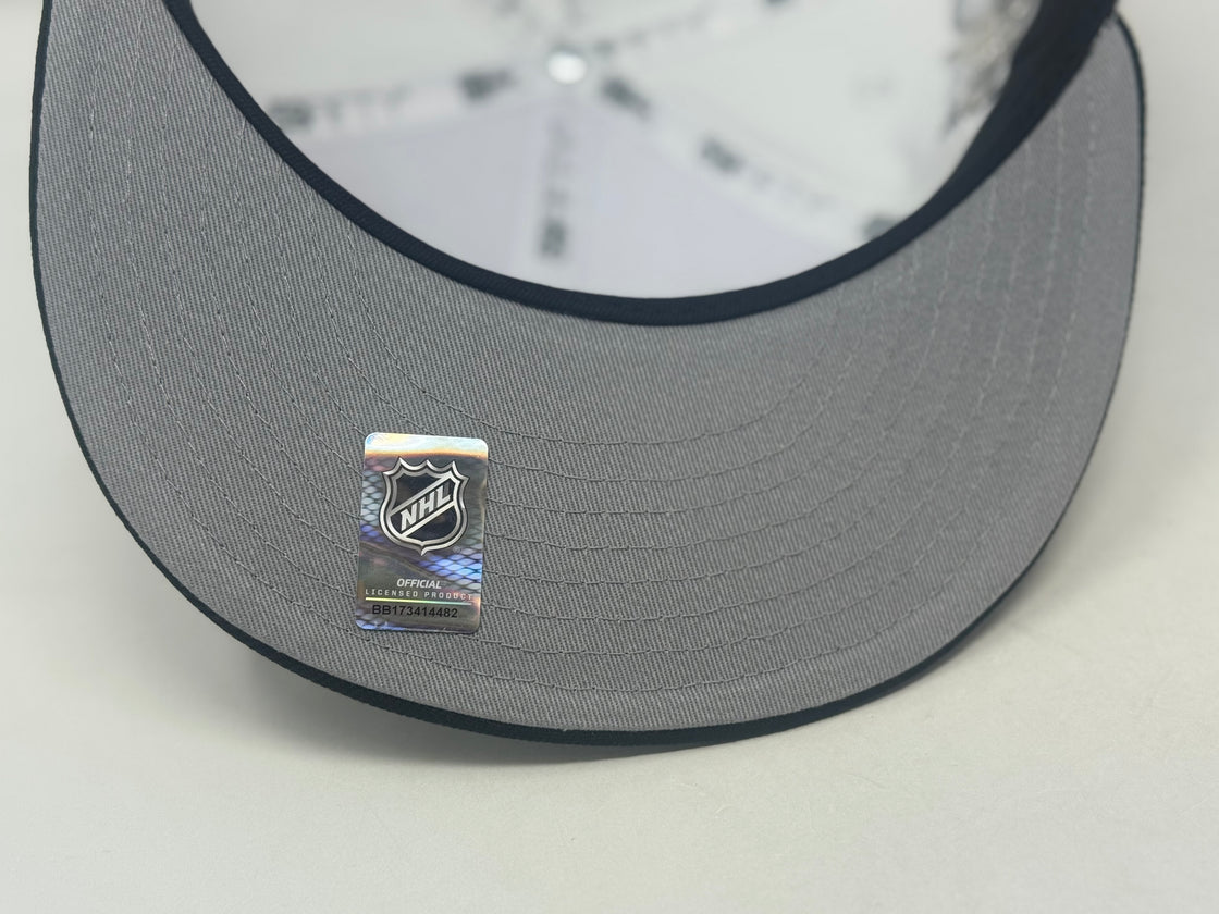 Chicago Blackhawks 2015 Winter Classic Fitted Hats-White Black