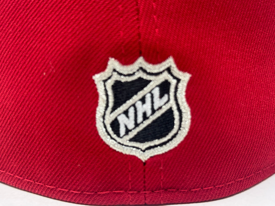 Anaheim Ducks Stanley Cup Champions Fitted Hats-Red