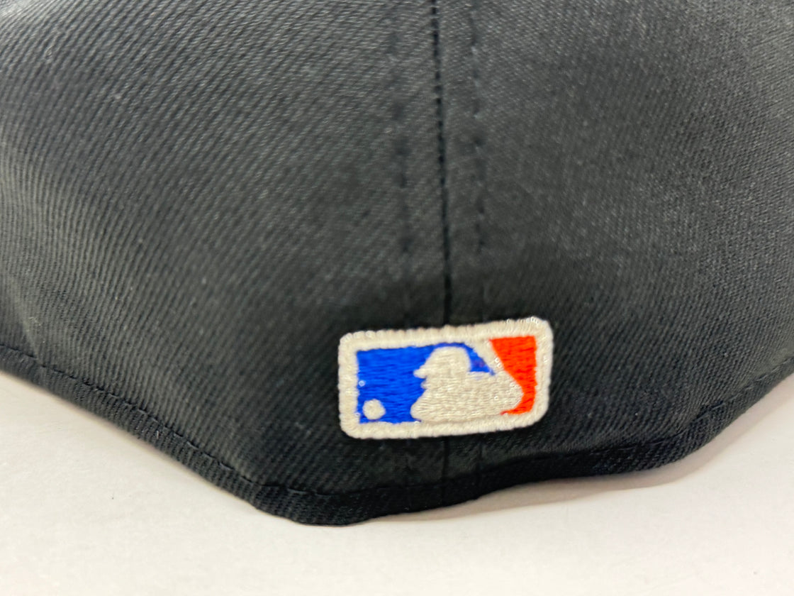 New York Mets 25th Anniversary Subway Series Fitted Hat-Black