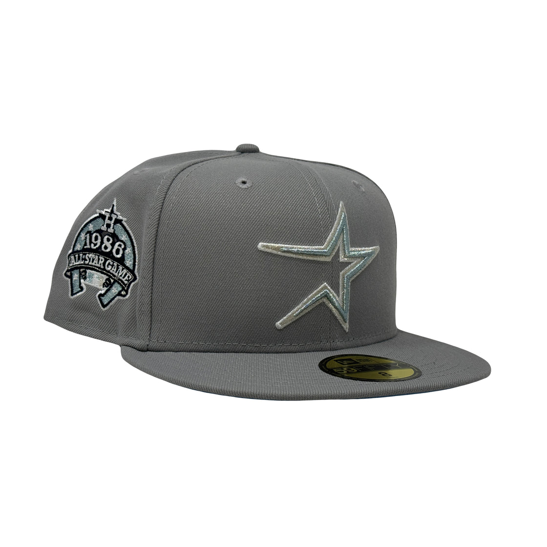 Houston Astros 1986 All Star Game Gray 59Fifty New Era Fitted Hat