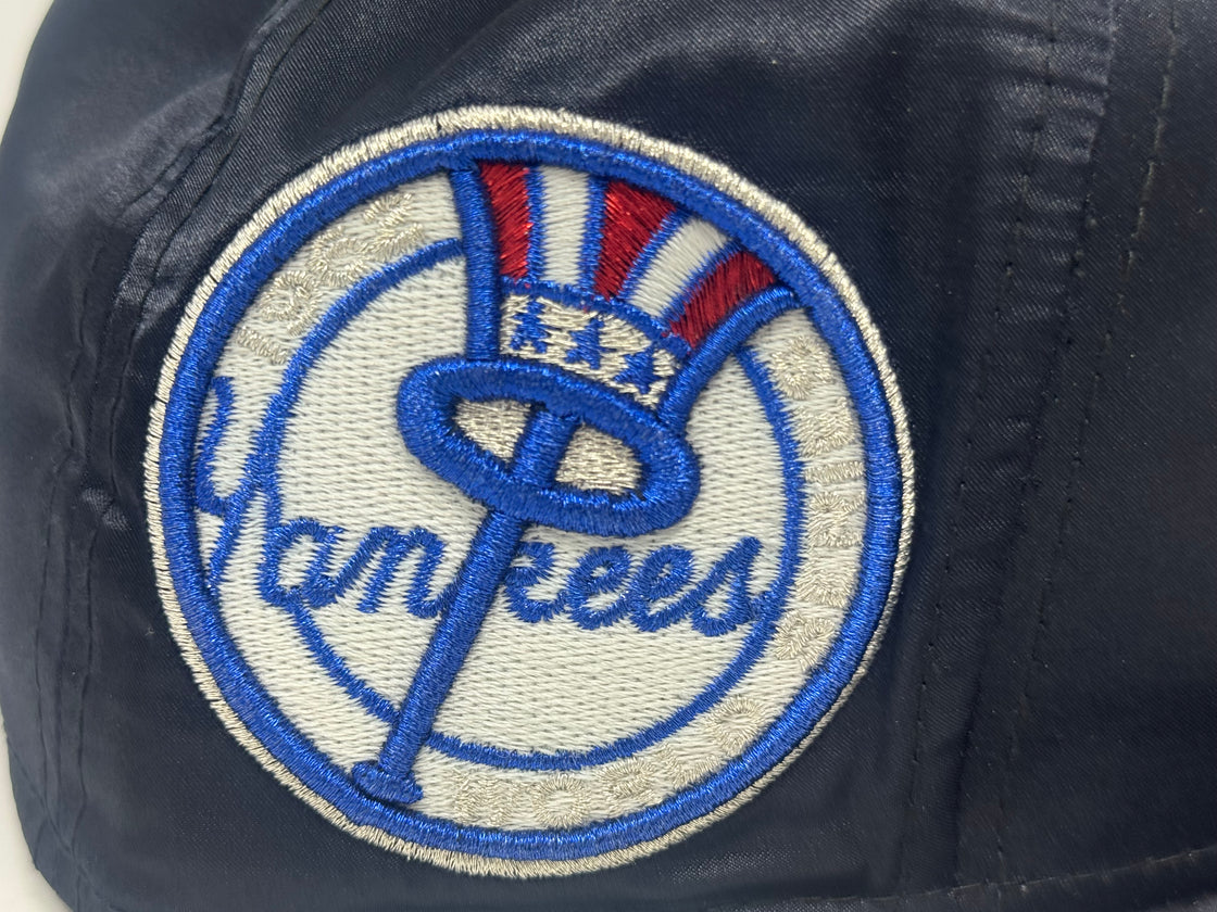 New York Yankees 1962 World Series Satin Fitted Hat-Navy