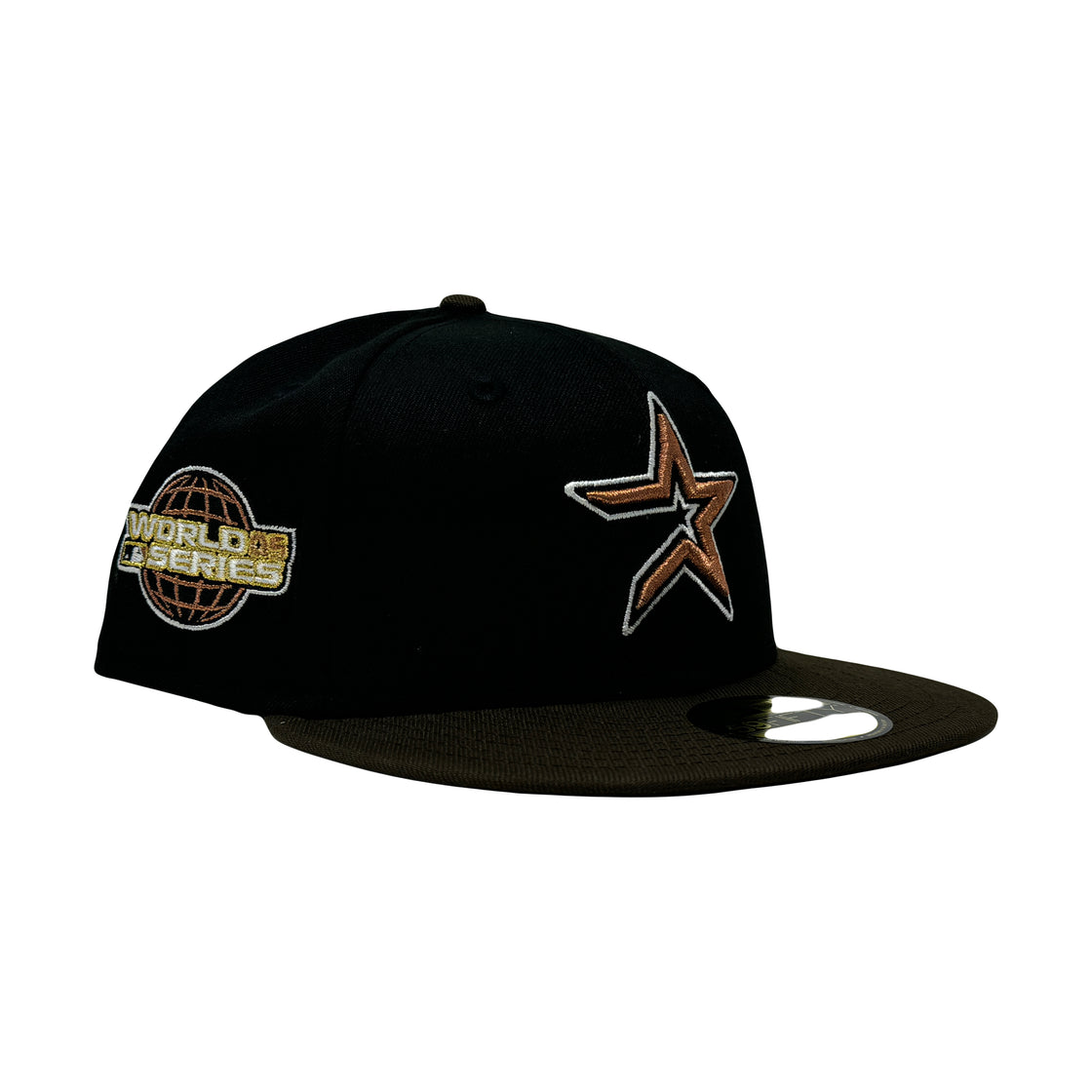 Houston Astros Black Brown 2005 World Series New Era Fitted Hat