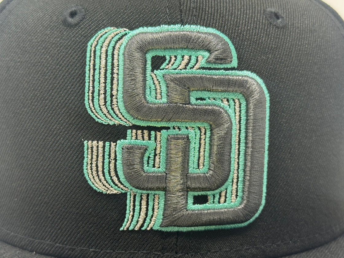 San Diego Padres 1998 World Series Shadow Logo New Era Fitted Hat