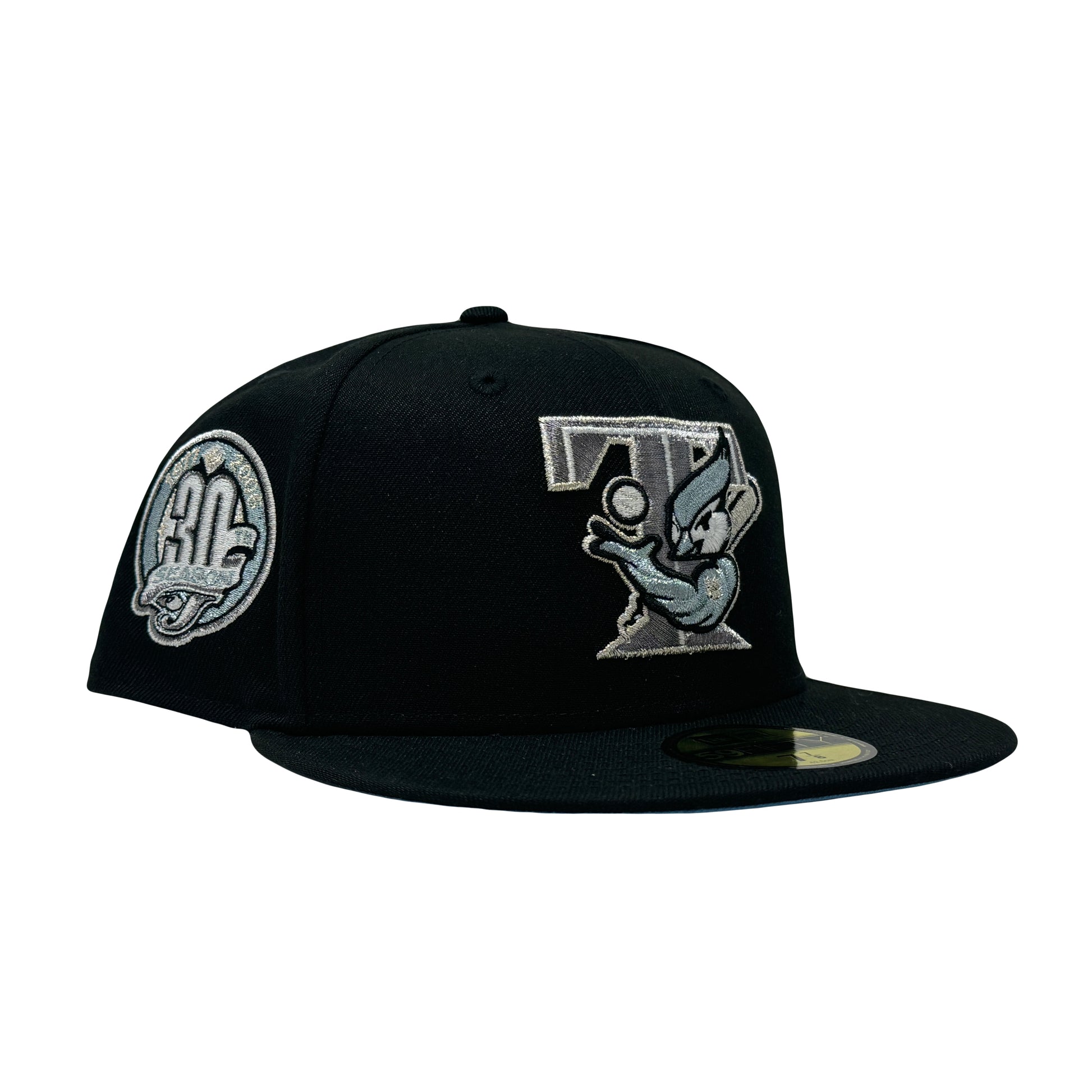 Toronto Blue Jays 30th Anniversary Black 59Fifty New Era Fitted Hat