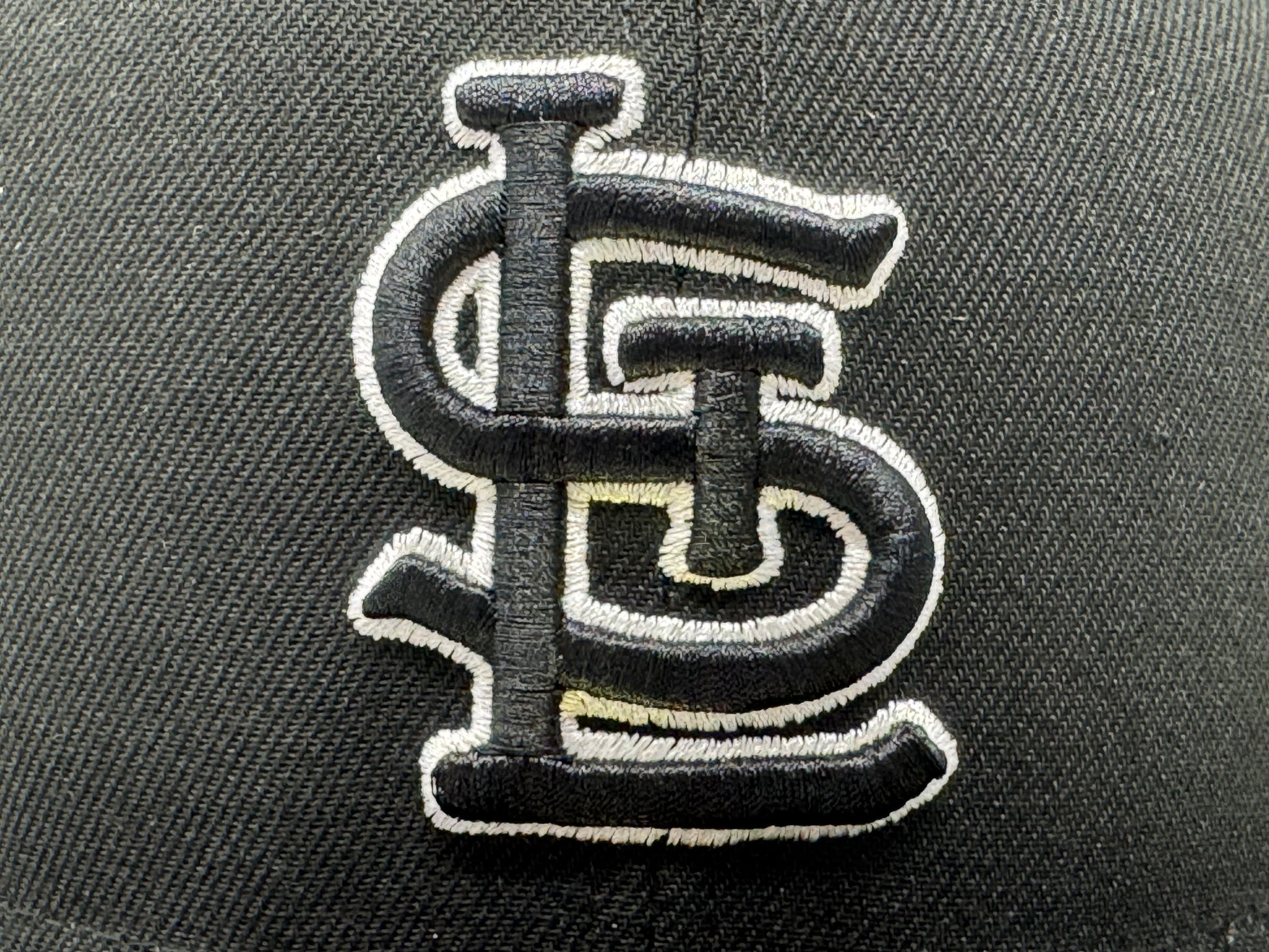St. Louis Cardinals 2006 World Series Black  Gray Brim New Era Fitted Hat