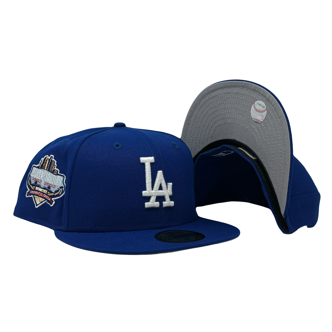 Los Angeles Dodgers 40th Anniversary Light Royal 59Fifty New Era Fitted Hat