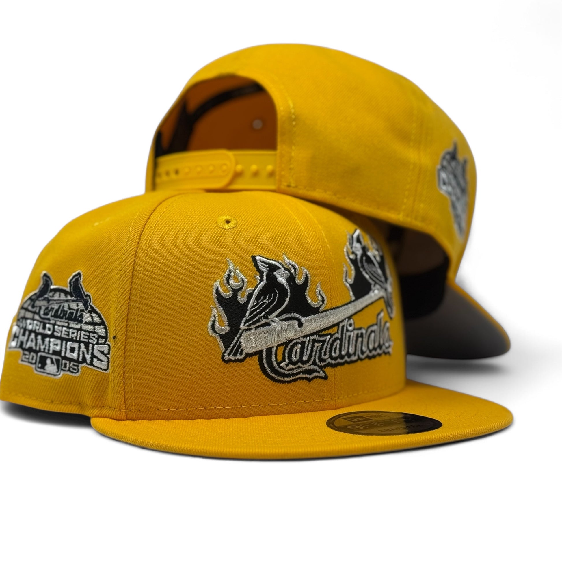 St. Louis Cardinals "Halloween pack" Snapback hats-Taxi Yellow