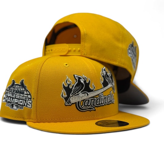 St. Louis Cardinals "Halloween pack" Snapback hats-Taxi Yellow