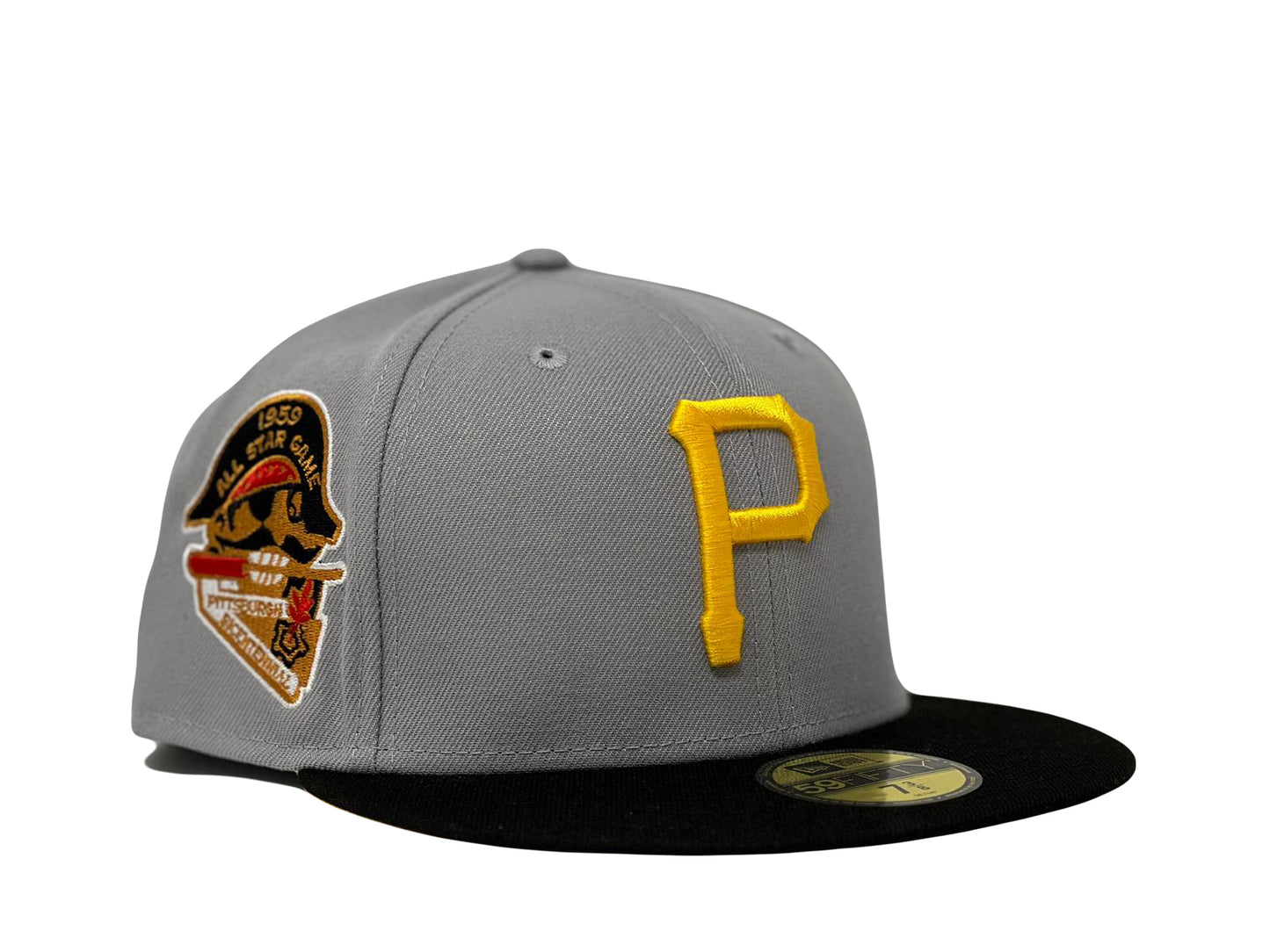 Gray Pittsburgh Pirates 1959 All Star Game 5950 New Era Fitted Hat