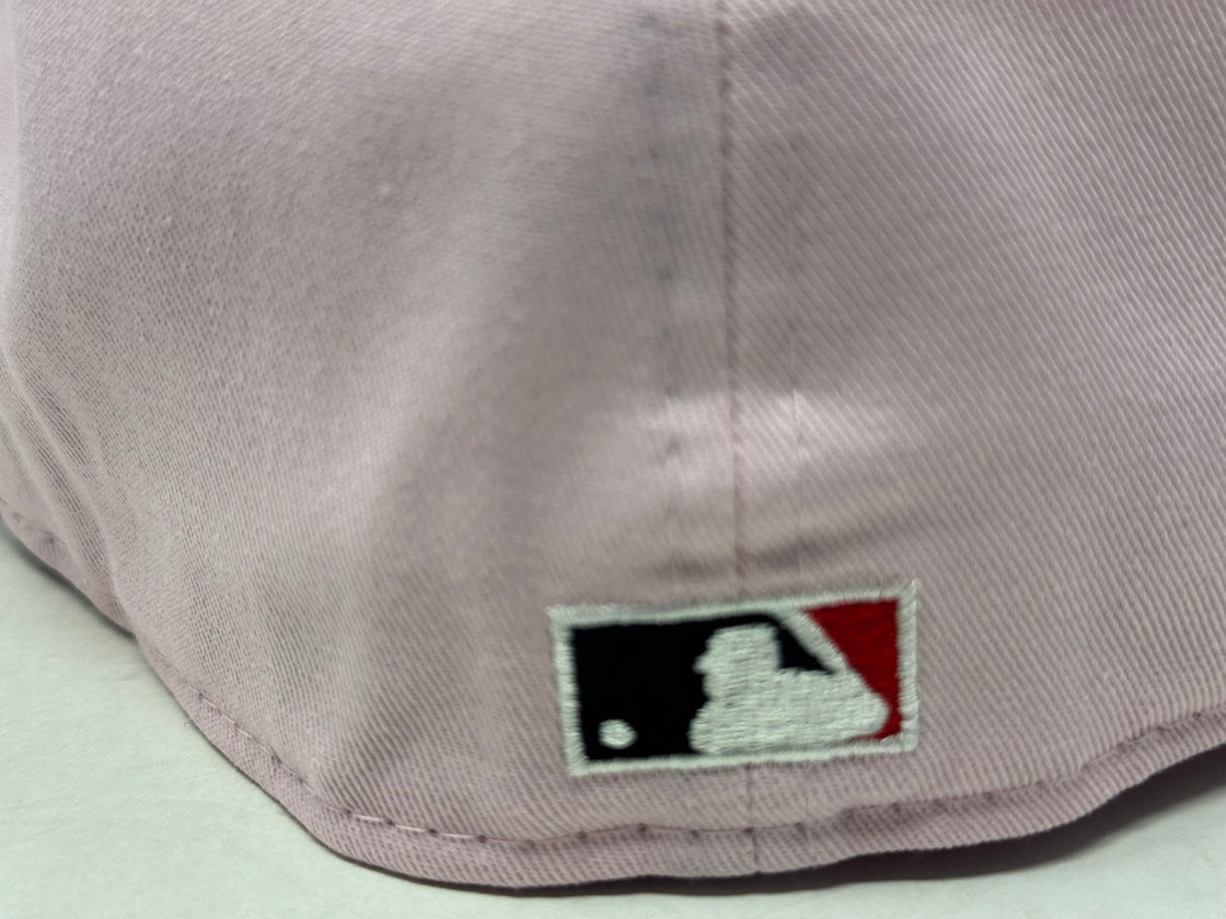 Baltimore Orioles 50th Anniversary Light Pink Fitted Hat