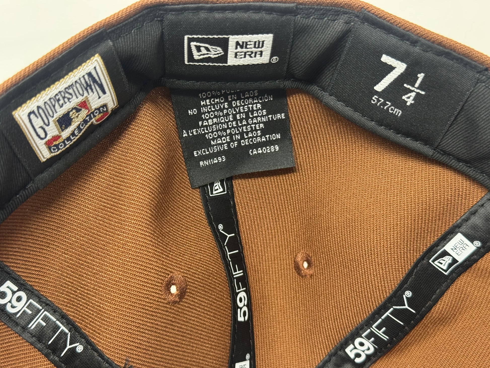 Seattle Mariners 40th Anniversary Gradient Logo Fitted Hats-Pearlized LX