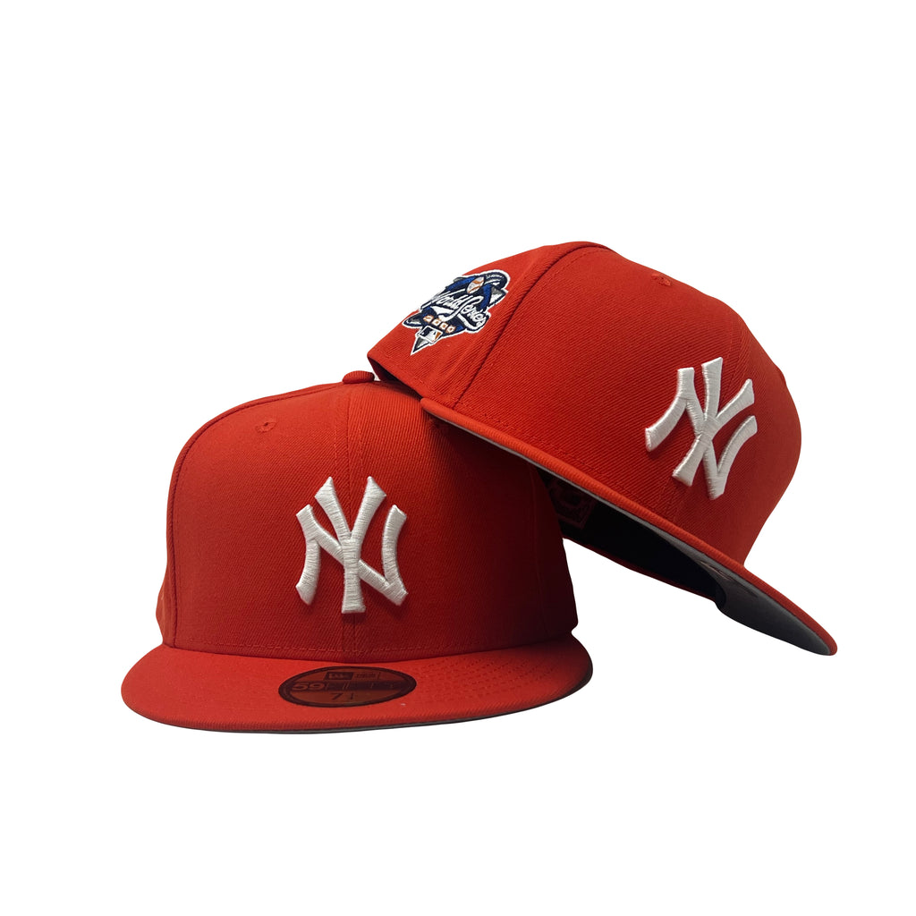 New York Yankees 2000 World Series Orange 5950 New Era Fitted Hat