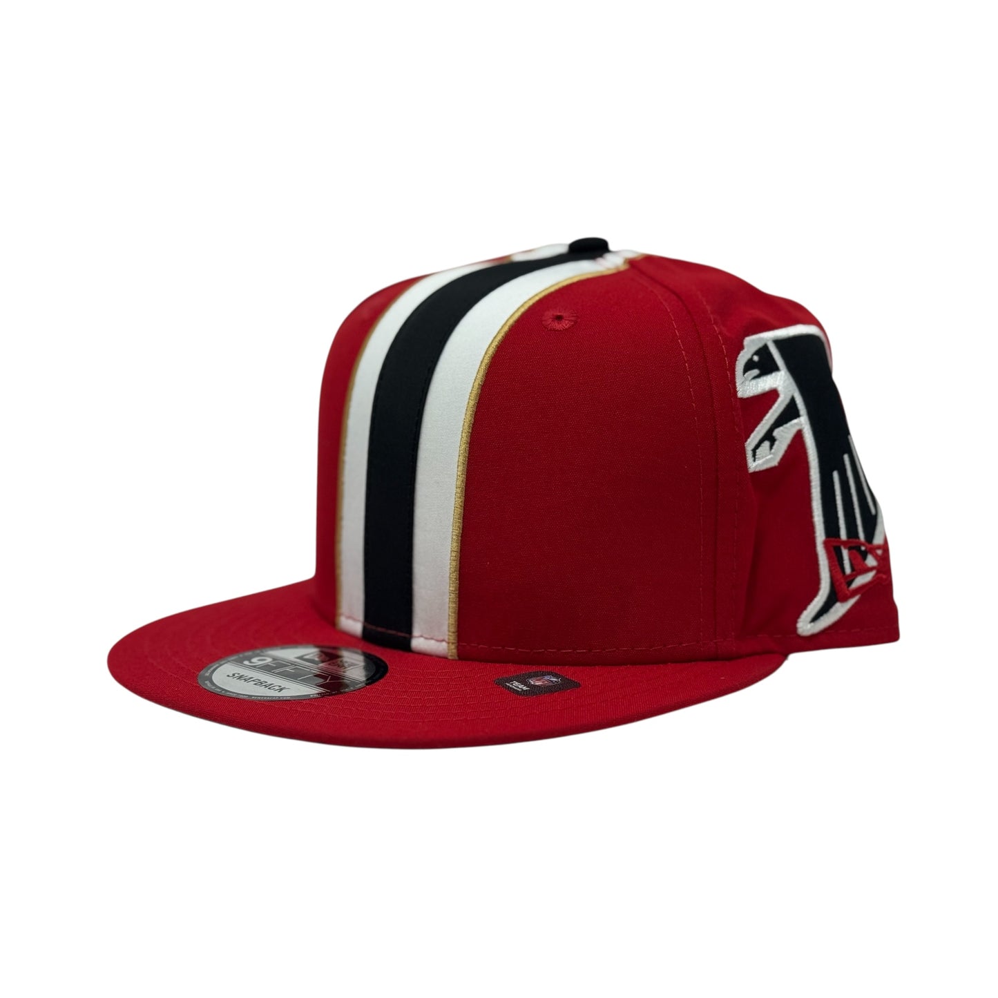 Atlanta Falcon "Helmet Pack" 9Fifty New Era NFL Snapback Hat-Red