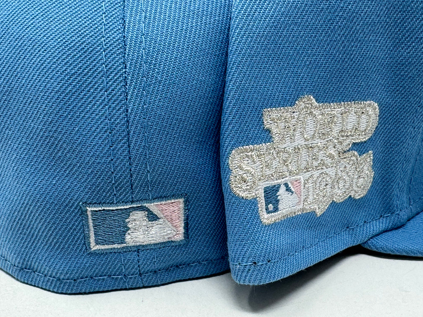 New York Mets 1986 World Series Cherry Blossom Pack Sky Blue 59Fifty New Era Fitted Hat