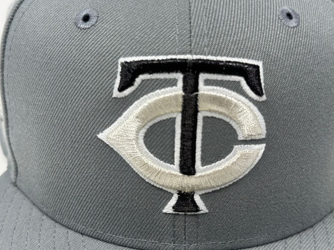 Minnesota Twins 1985 All Star Game Fitted Hat- Gray