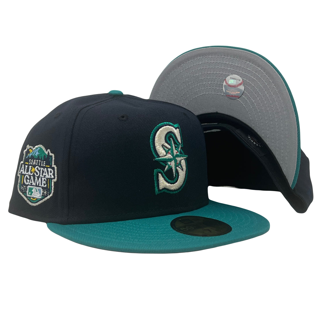 Seattle Mariners 2023 All Star Game Faded Logo New Era Fitted Hat