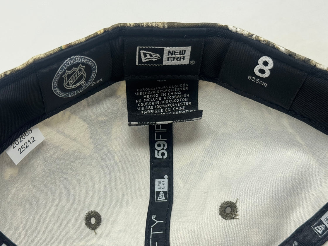 Anaheim Ducks Stanley Cup Champions Fitted Hats-Real Tree Black