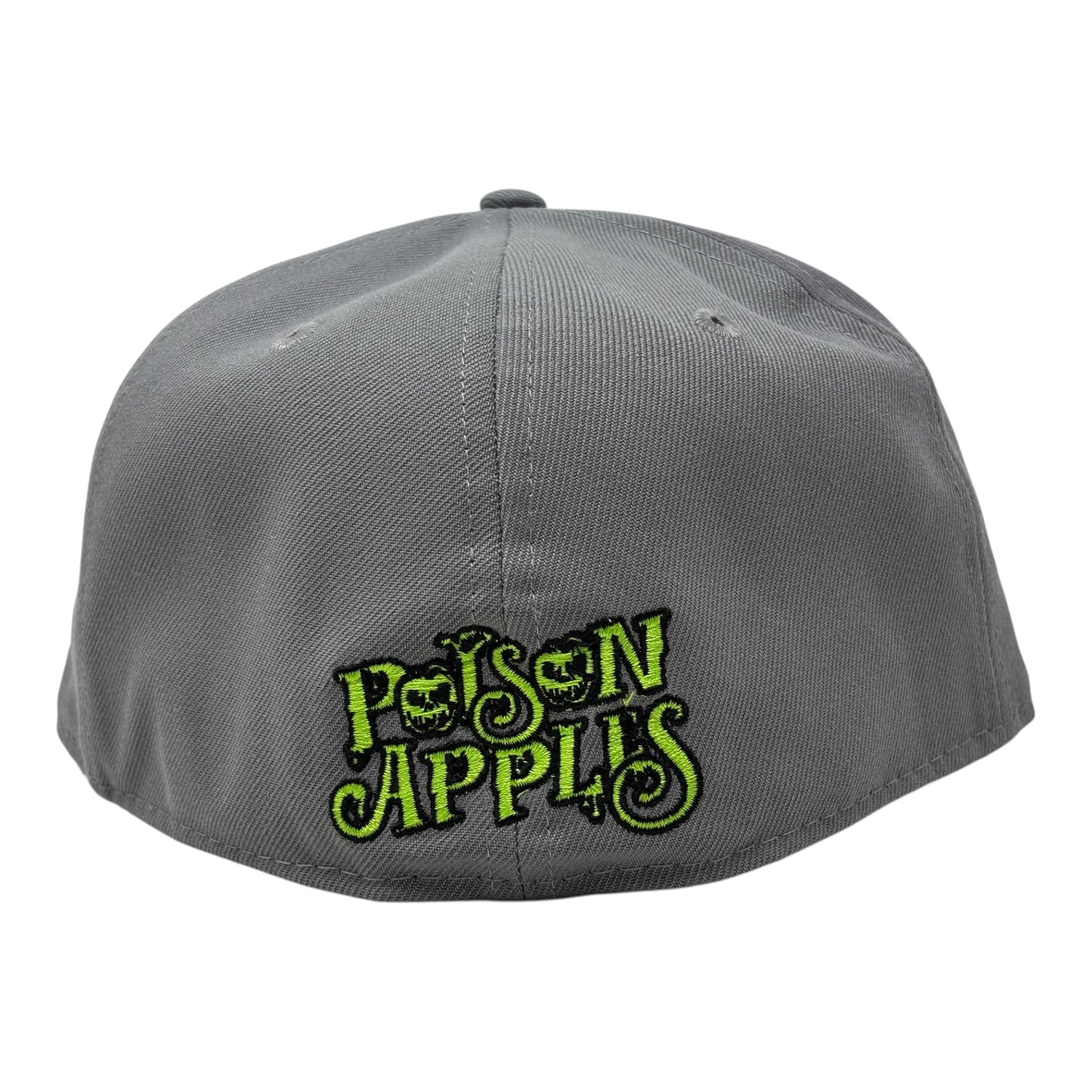 Lynchburg Hillcats Poison Apple 59Fifty New Era Fitted Hat-Gray