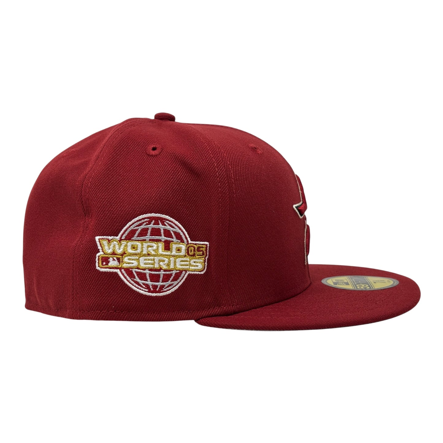 Houston Astros Brick Red 2005 World Series New Era Fitted Hat