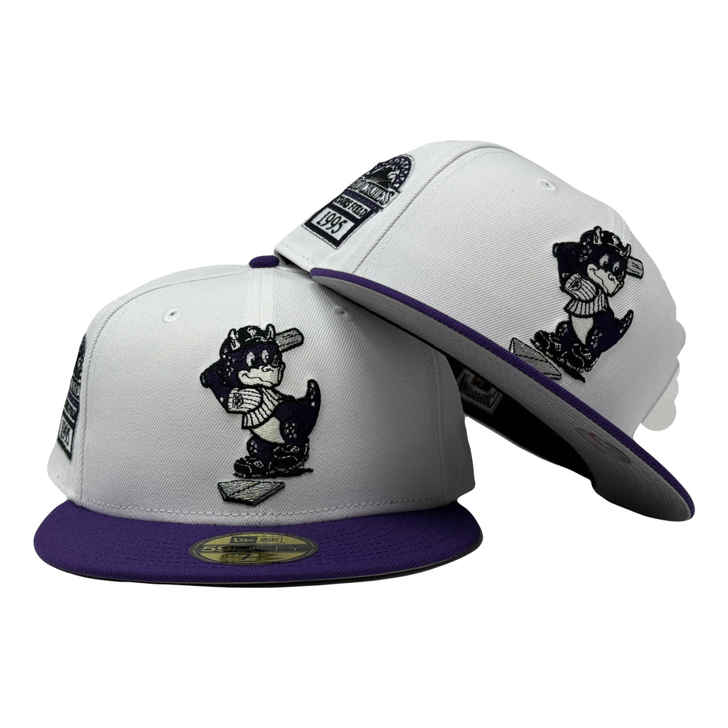 Colorado Rockies Mascot Logo 1995 Coors Field New Era Fitted Hat