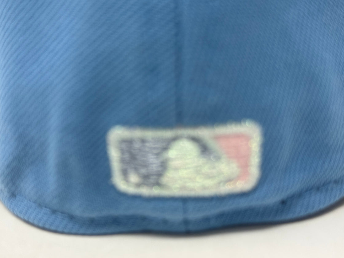 Washington Nationals 20th anniversary pink Brim New Era Fitted Hat