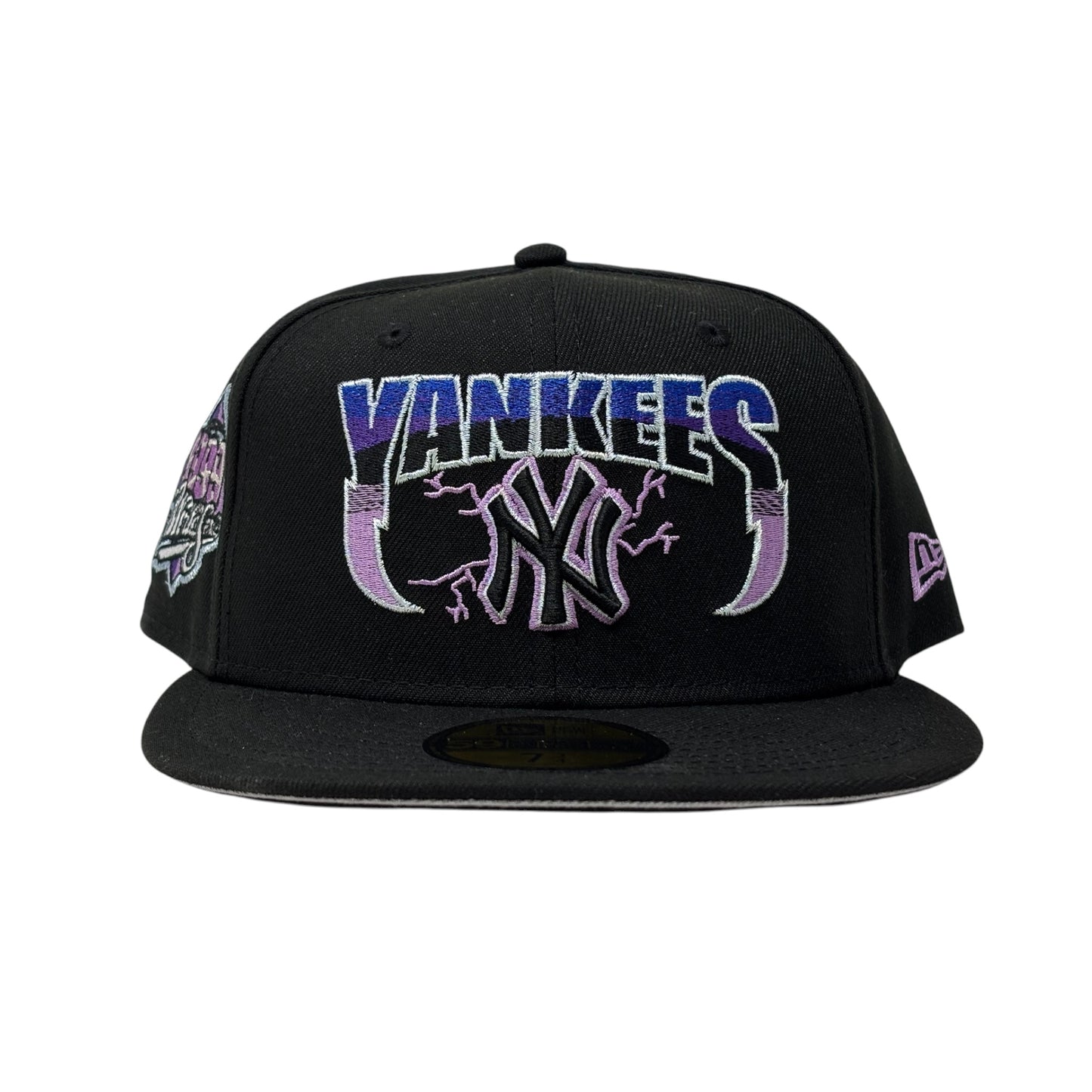 New York Yankees 1999 World Series "Metallica Pack" Fitted-Black Purple