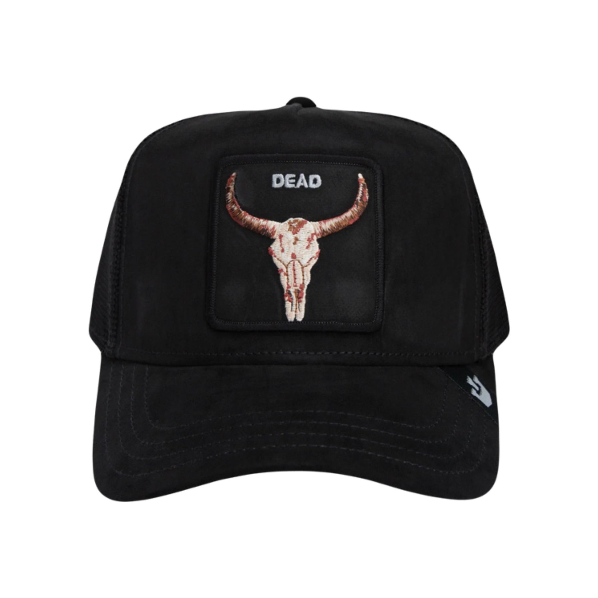 The Suede Skull Goorin. Bros. Trucker Hat
