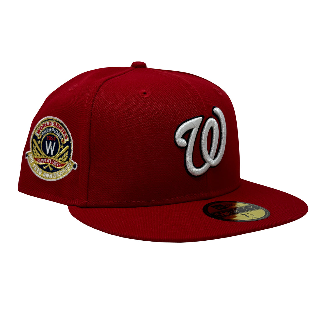 Washington Nationals 1924 World Series Champions Red 59Fifty New Era Fitted Hat