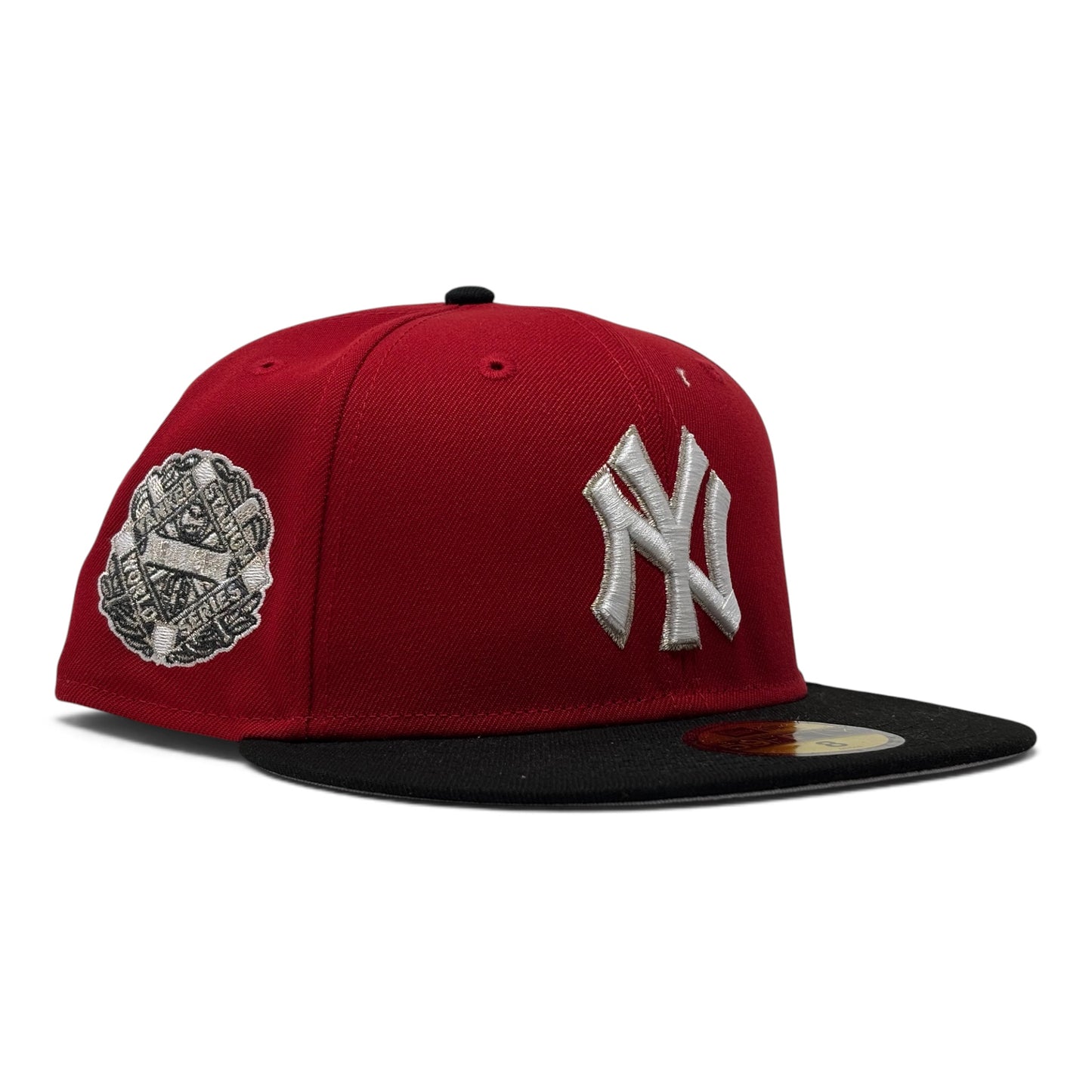 New York Yankees 1939 World Series 59Fifty New Era Fitted Hat-Red Black