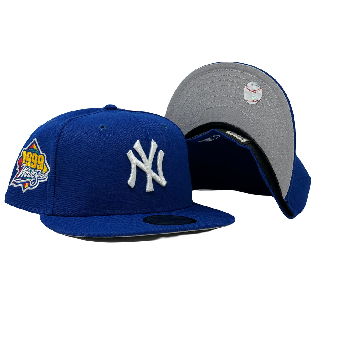 New York Yankees 1999 World Series Royal Blue 5950 New Era Fitted Hat