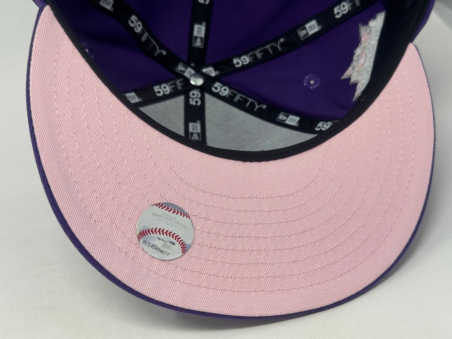 New York Yankees 2026 All Star Game "Star Pack" Pink Brim Fitted Hats-Purple