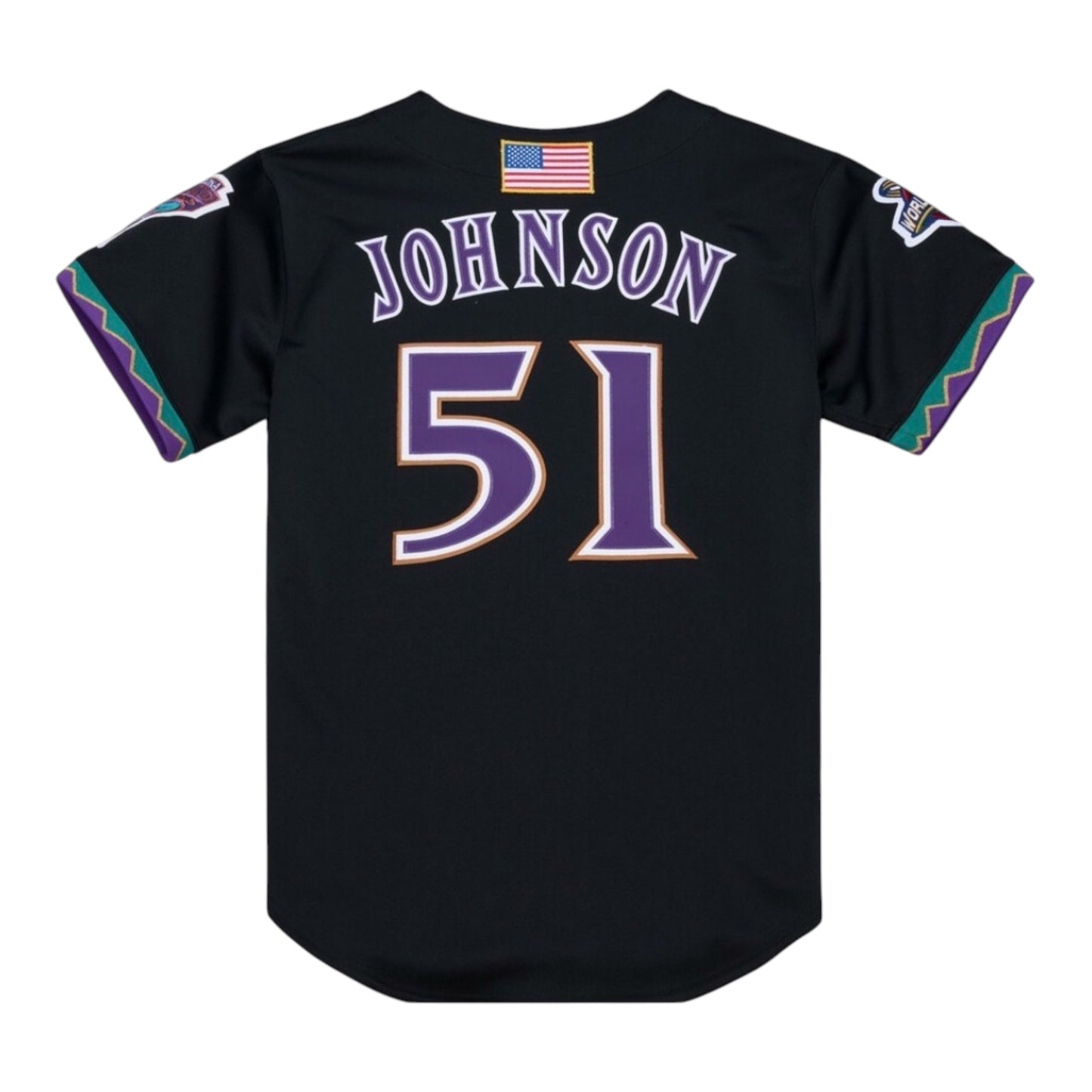 Randy Johnson Arizona Diamondbacks 2001 Black Authentic Jersey