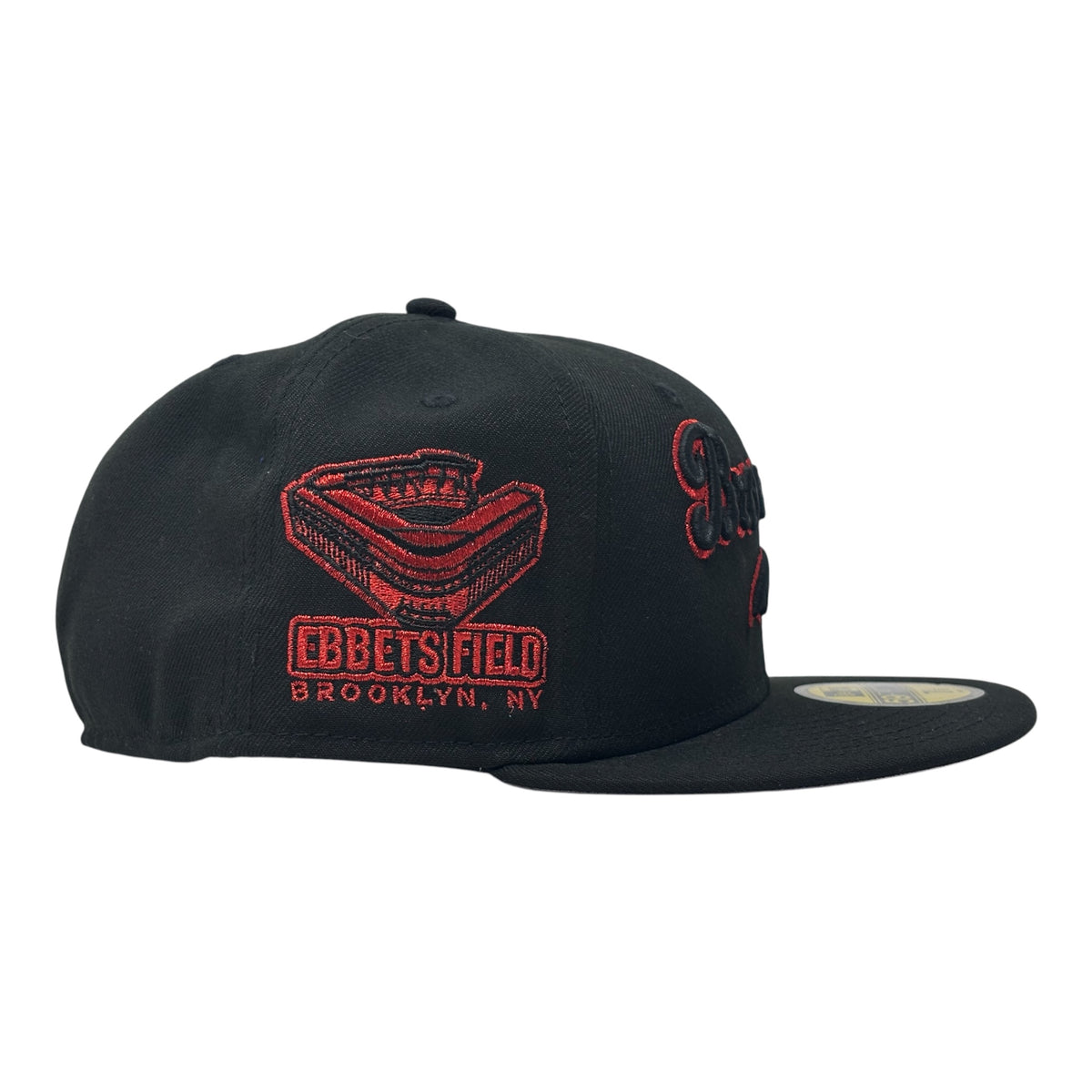 Brooklyn Dodgers Ebbets Field New Era Fitted Hat-Black