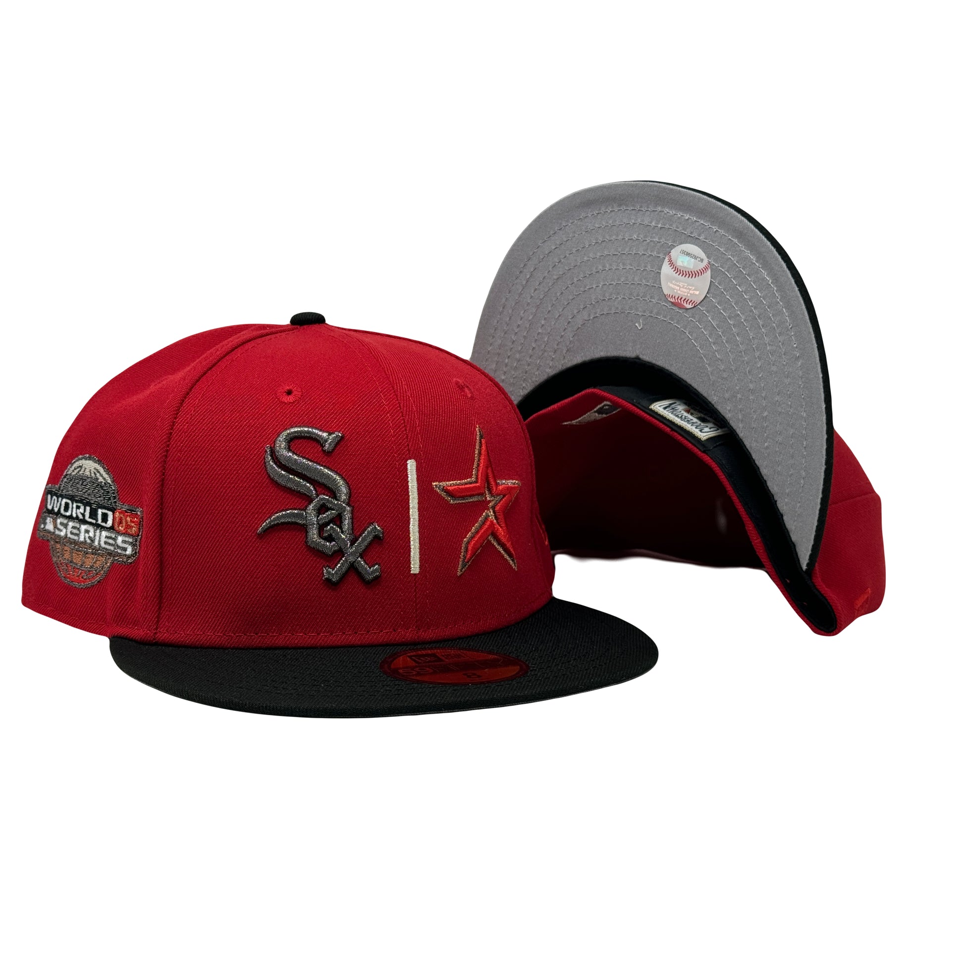 Chicago White Sox VS Houston Astros 2005 World Series 59Fifty New Era Fitted Hat